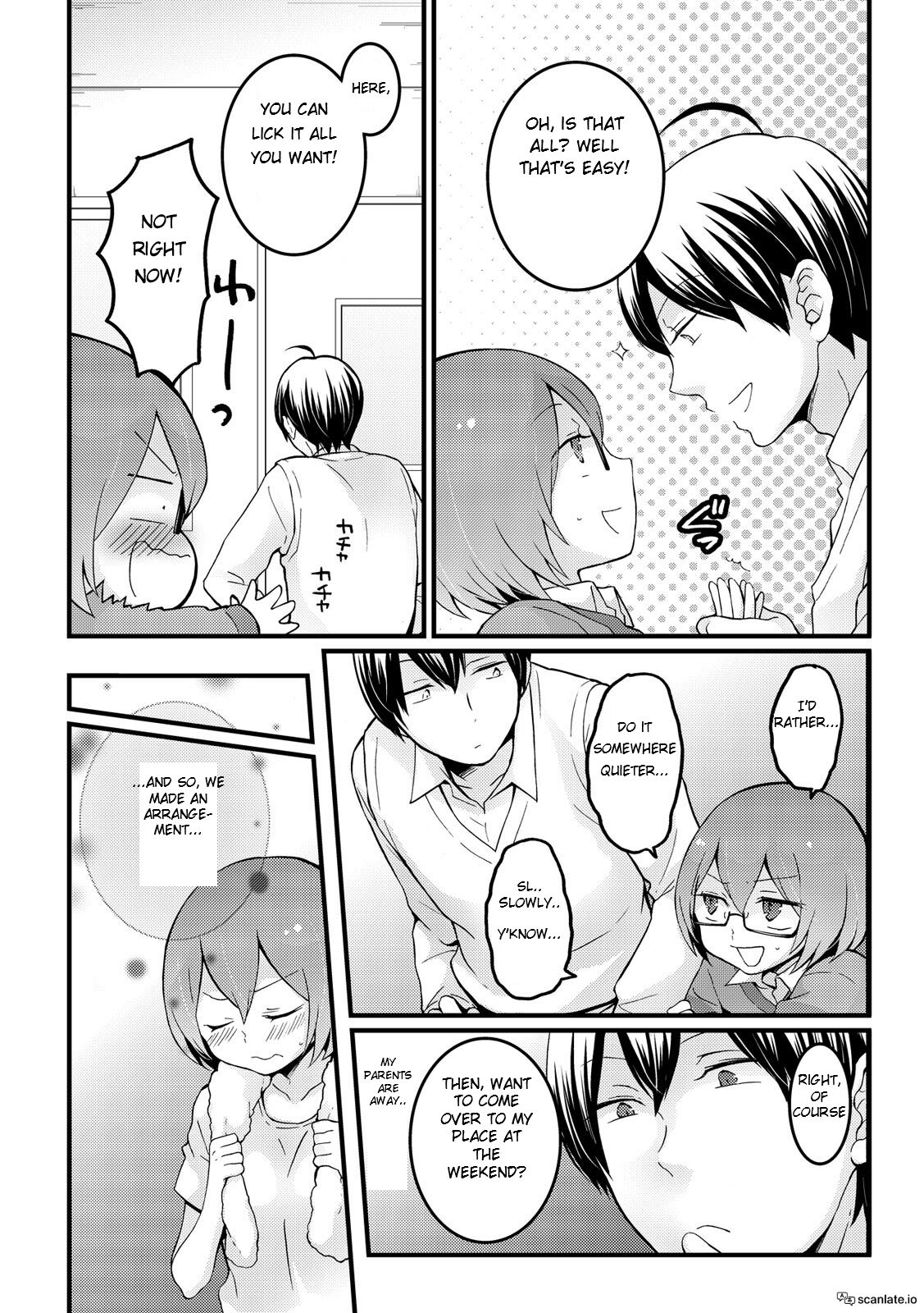 Totsuzen Onnanoko ni Natta node, Ore no Oppai Monde mimasen ka? 12 page 11 full