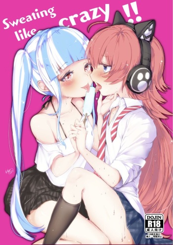 [Gestalt Houkai (Momonipu)] Sweating like crazy!! (BanG Dream!) [Spanish] [Nekomi Fansub] [Digital] cover