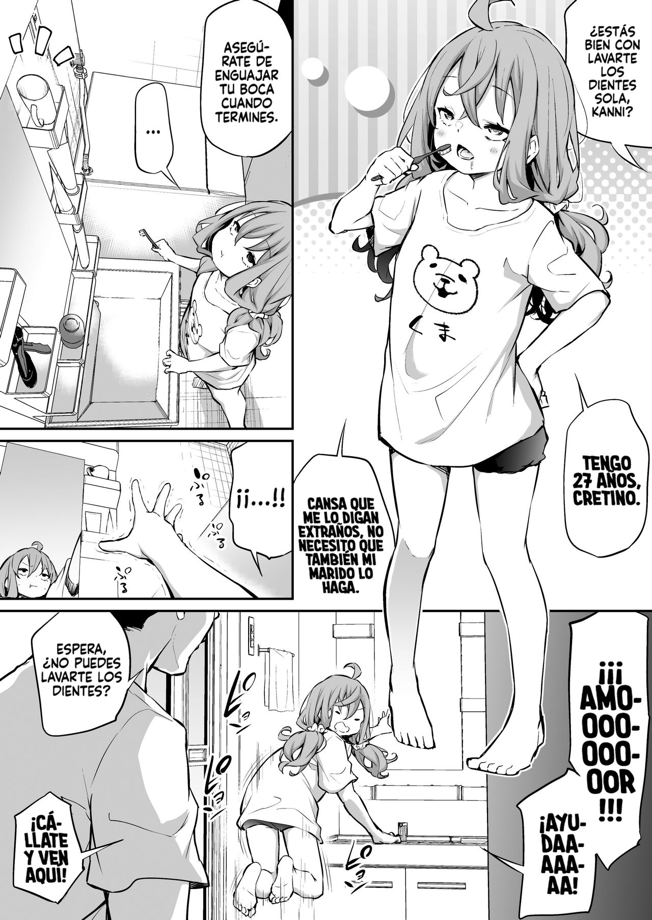 Shinchou-sa Max Fuufu 1-3  | Pareja con Diferencia de Altura Extrema 1-3 page 11 full