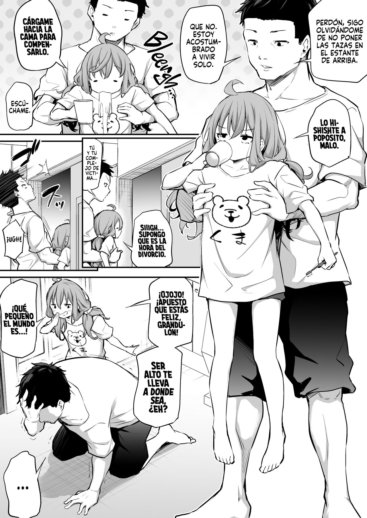 Shinchou-sa Max Fuufu 1-3  | Pareja con Diferencia de Altura Extrema 1-3 page 12 full