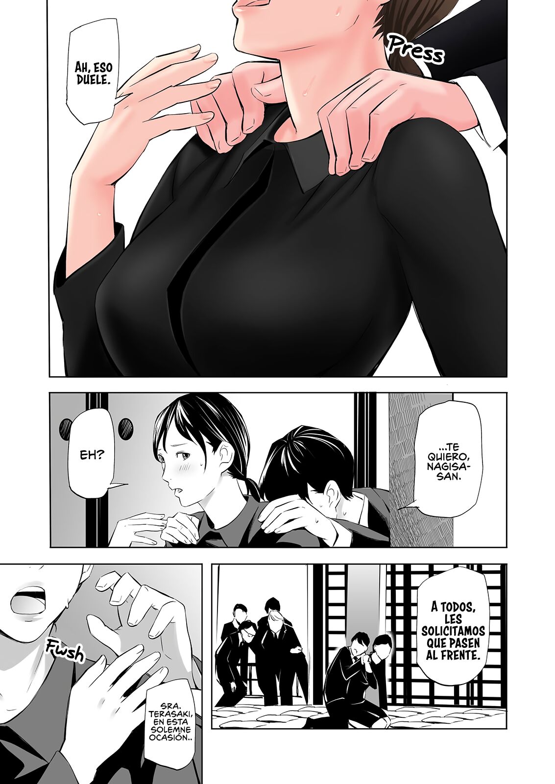 Mofuku Miboujin no Erohon desu | Esto Es Un Fap Book ft. una viuda vestida de luto page 11 full