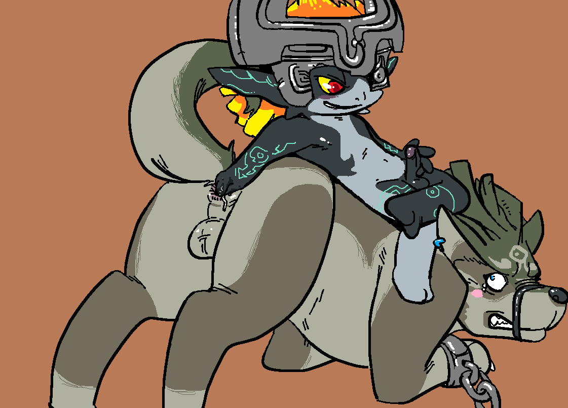 Midna Fingers Wolf Link page 8 full
