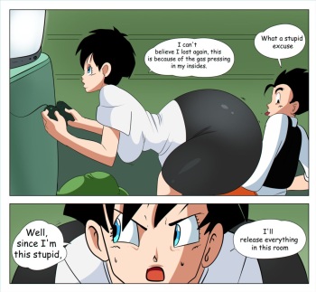 Videl Detestable Winds - Dragon Ball cover
