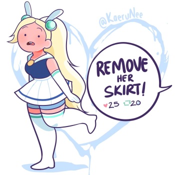 [KaeruNee] Fionna Campbell Stripgame cover