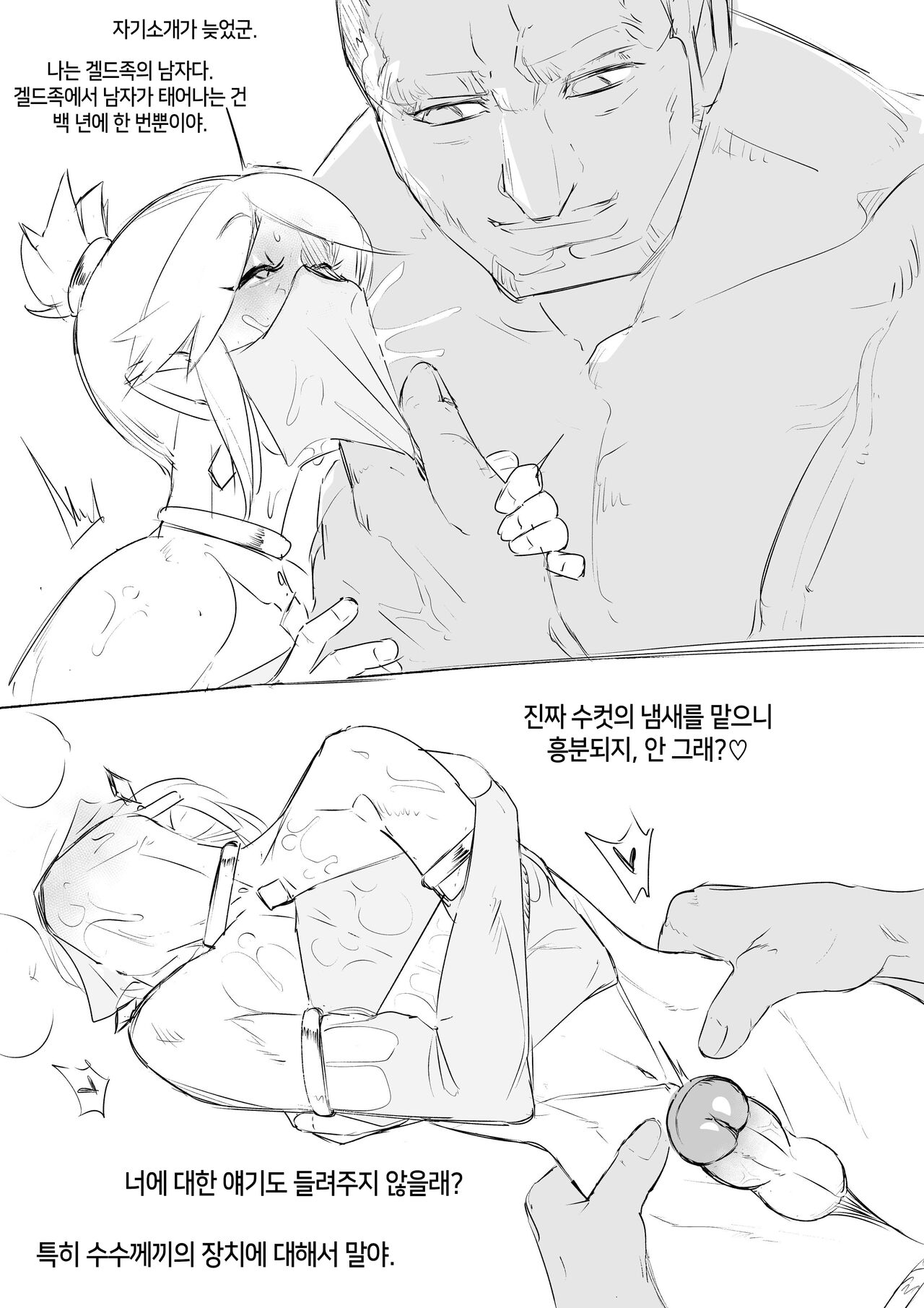 Sperm Of The Gerudo | 겔드의 정액 page 12 full