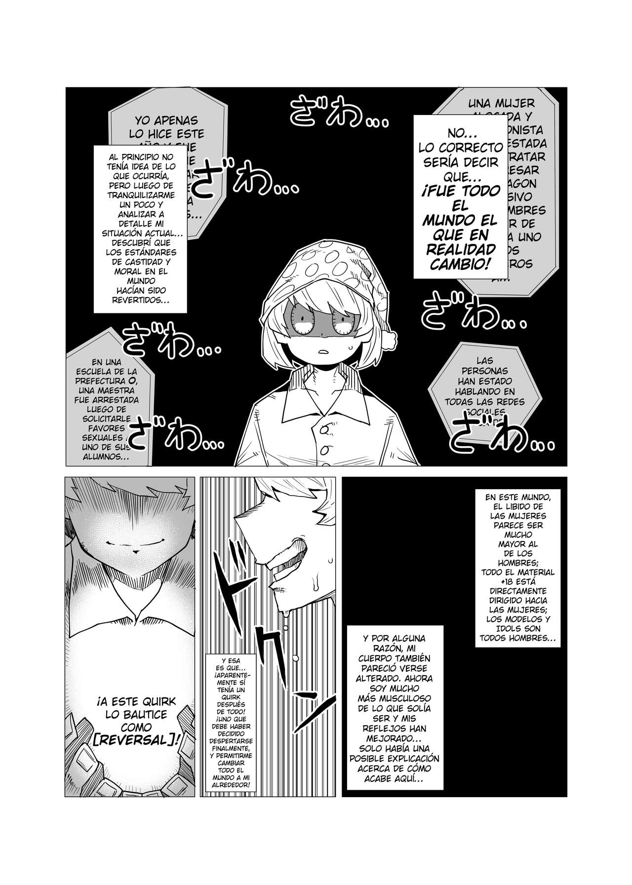 Teisou Gyakuten no Hero Academia | Academia de Héroes & una Moralidad Invertida 1 page 2 full