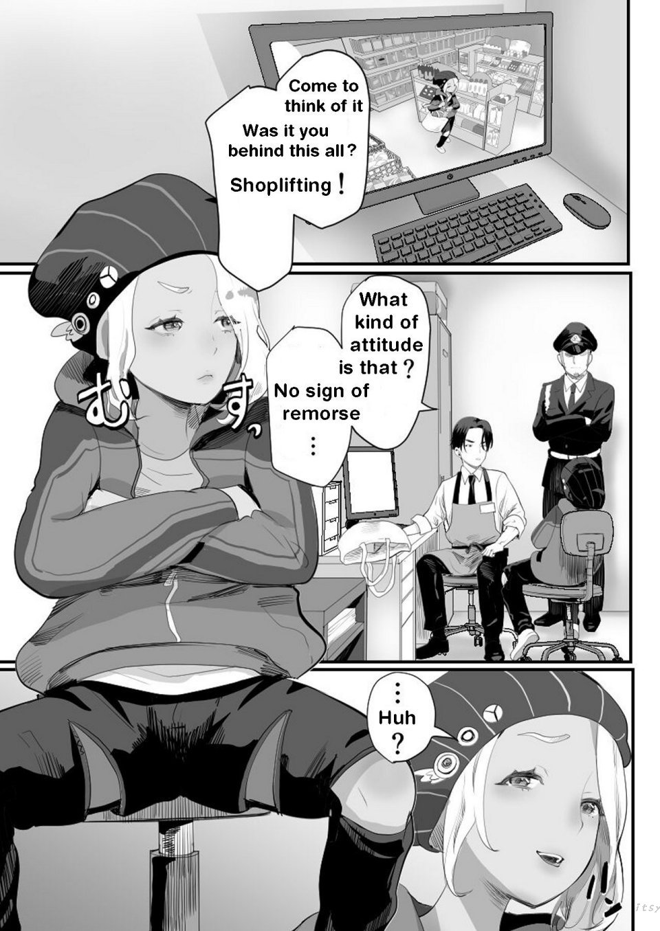 Manbiki Shounen | The Year of Shoplifting Prostitute page 8 full