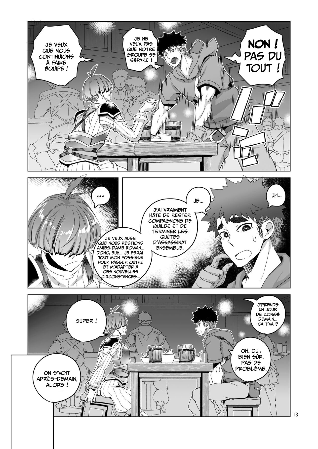 Rouwan Nyokenshi wa Kakusenai | Rowan, L'Épéiste ne peut pas se Cacher page 12 full