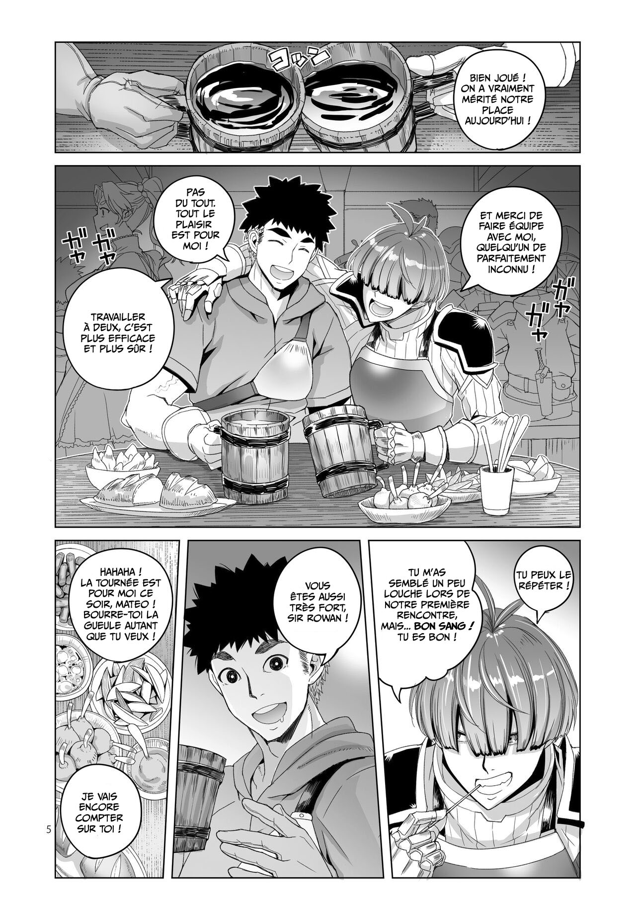 Rouwan Nyokenshi wa Kakusenai | Rowan, L'Épéiste ne peut pas se Cacher page 4 full