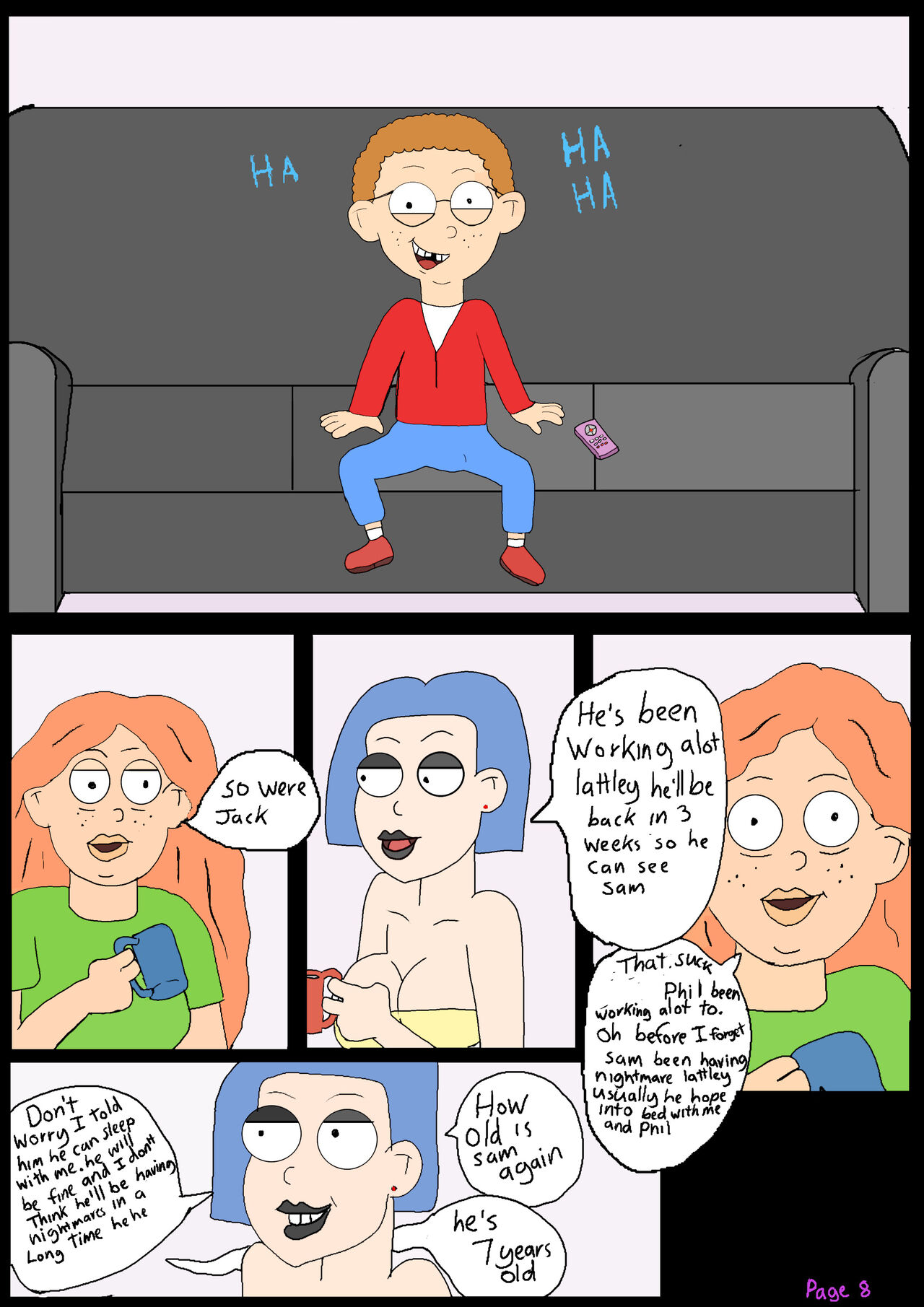 staying at my aunt page 9 full