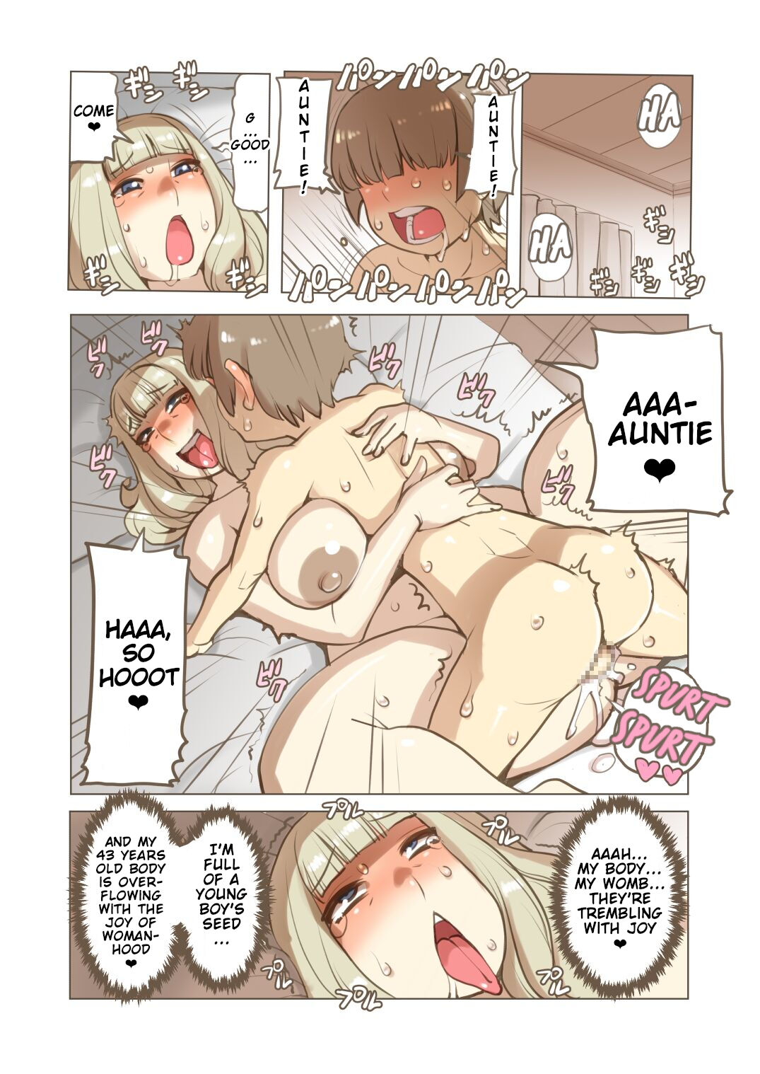 Oba-san-tachi o Ninshin SaSete  | Impregnate The Old Ladie page 11 full