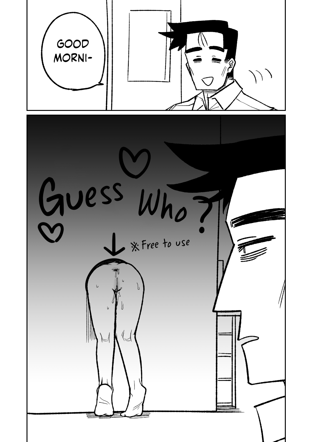KabeShiri | Help, Step-Sensei, I'm Stuck! page 1 full
