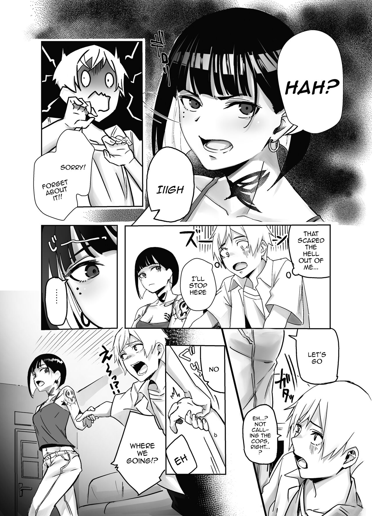 Bar de Deatta Zenshin Tattoo no Onee-san to Icha Love Ecchi | The Perverted Love I Have With A Girl With Full-Body Tattoos That I Met At a Bar page 5 full
