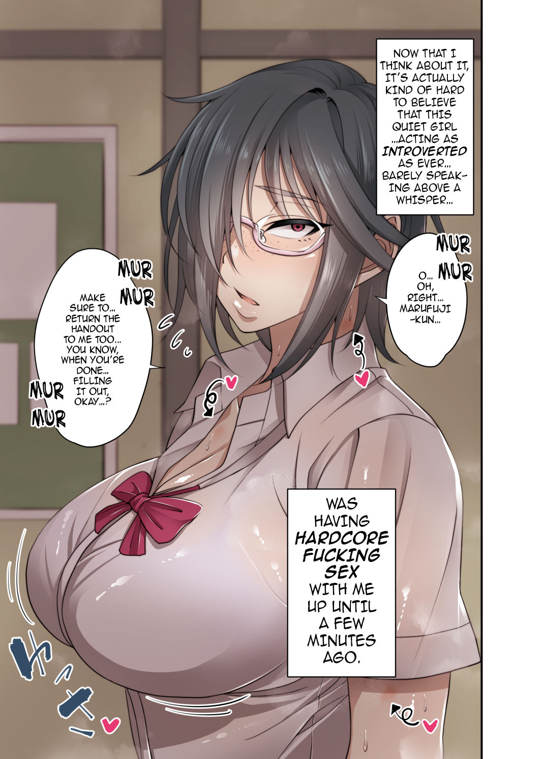 Nekura Megane ♀ | The Creepy Glasses Girl page 12 full
