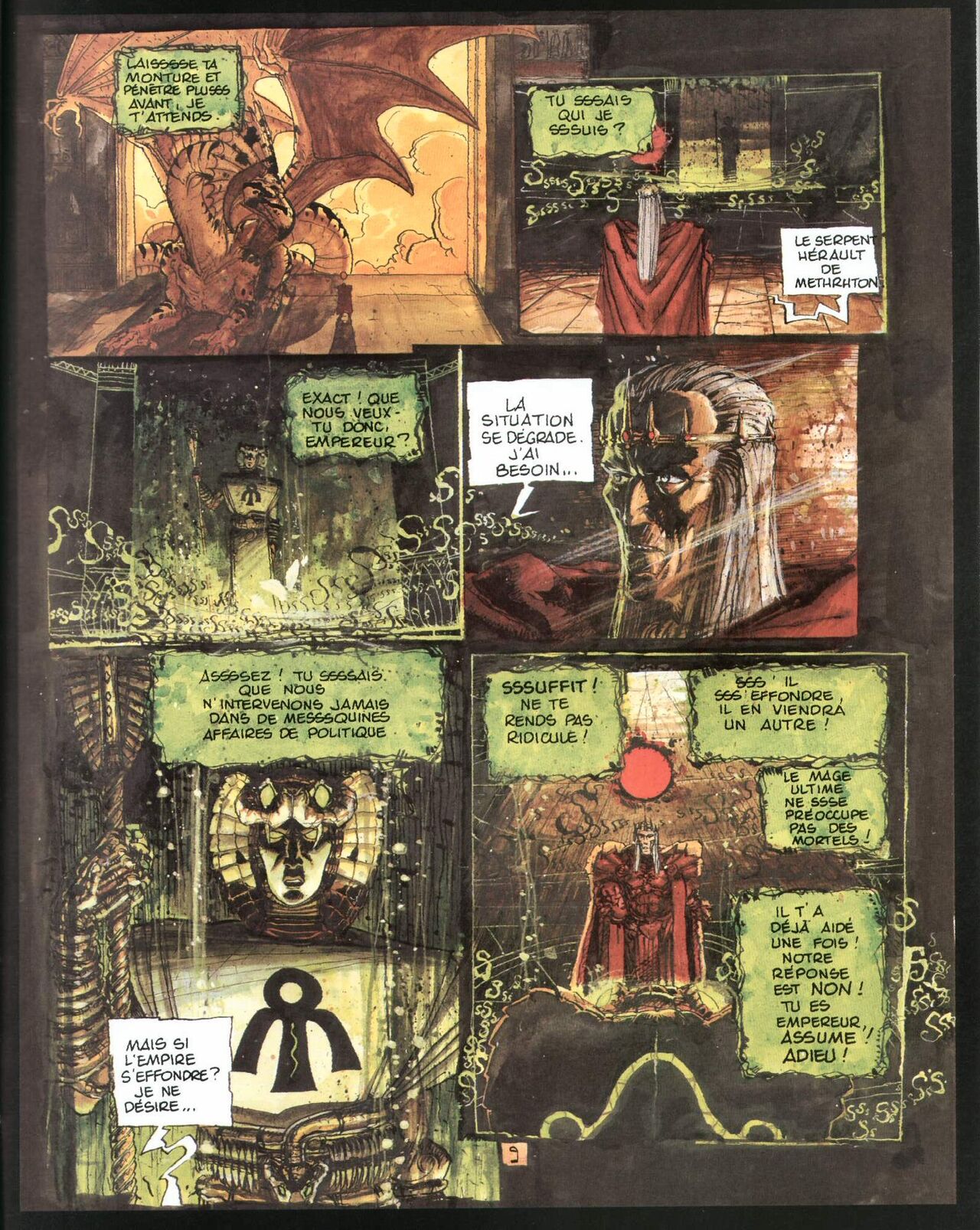 Chroniques De La Lune Noire - T4 - Quand Sifflent Les Serpents page 11 full