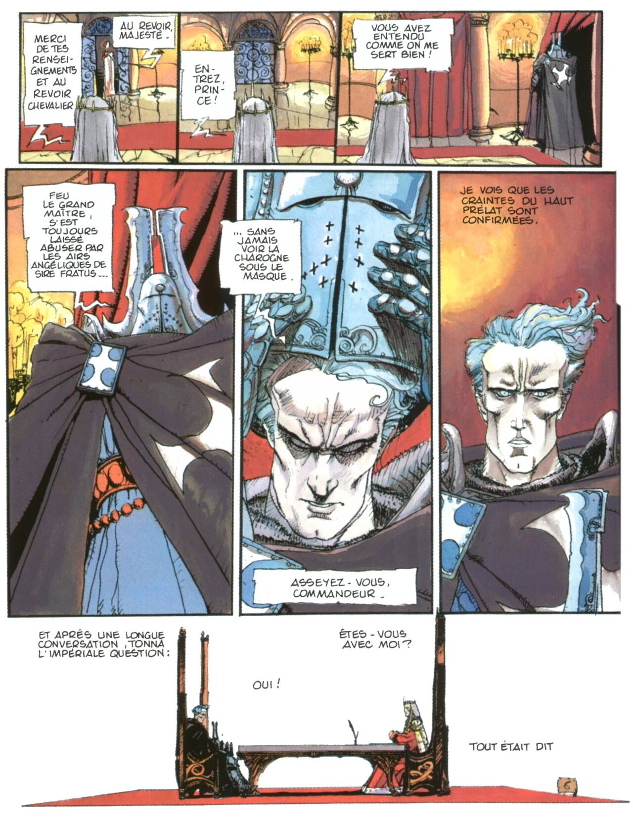 Chroniques De La Lune Noire - T4 - Quand Sifflent Les Serpents page 8 full