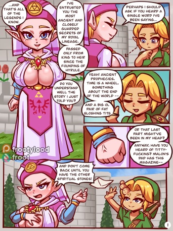 Orgasms of time chapter 1 the legend of zelda [mossy froot] cover