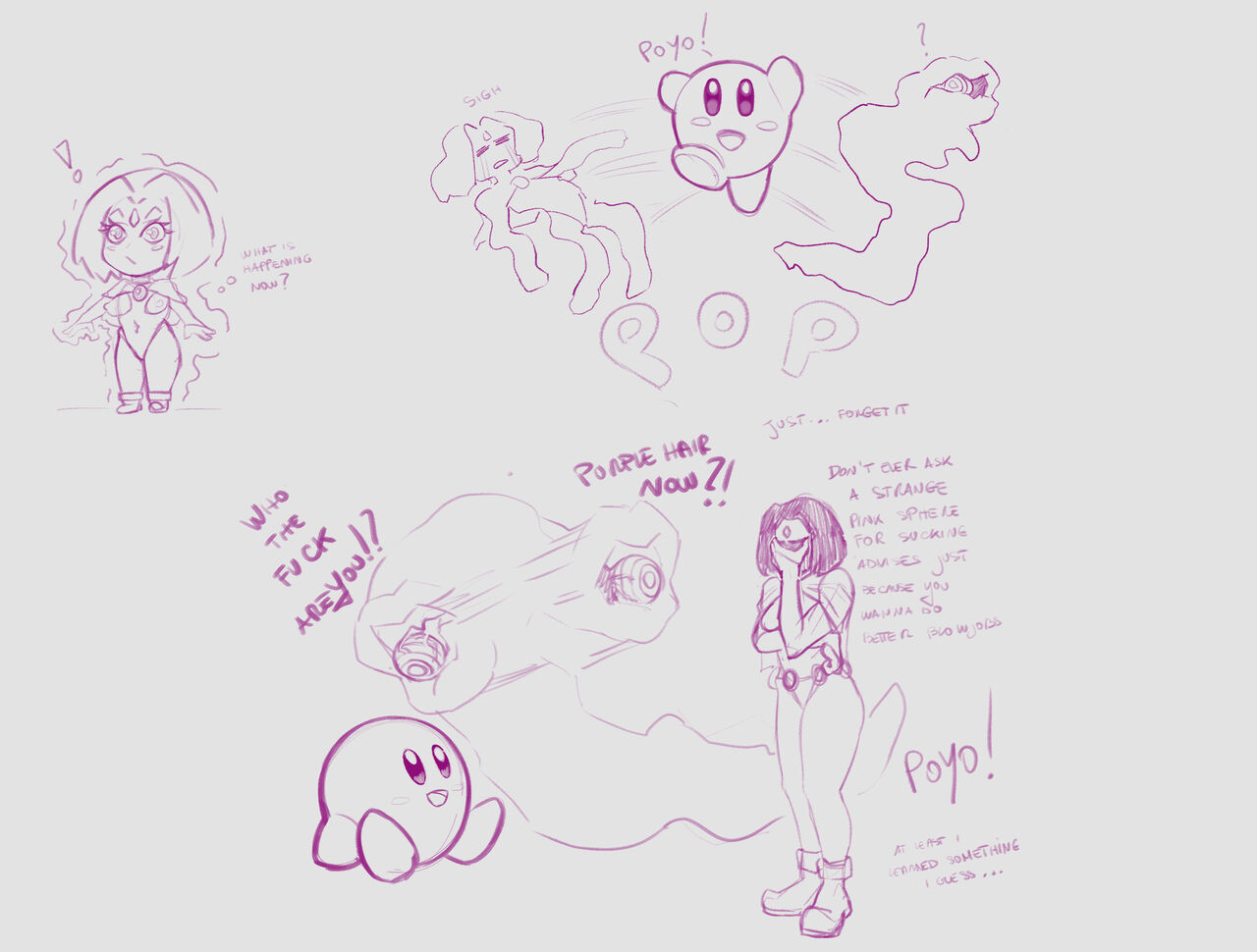 Kirby, Raven and the Sloppy Blowjob Devil page 6 full