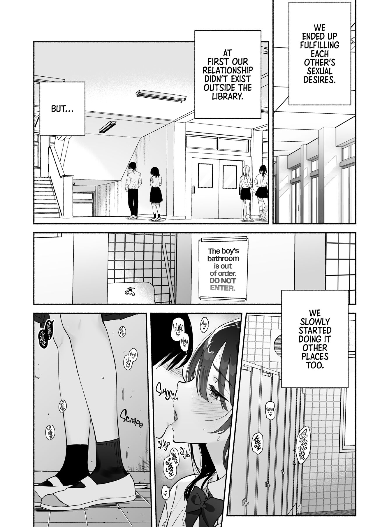 Mukuchi na Tosho Iin to Sex Zuke. Natsuyasumi Hen ~Sex zuke no Futsukakan...~ | Addicted to Sex With a Taciturn Library Committee Member: Summer Vacation page 11 full