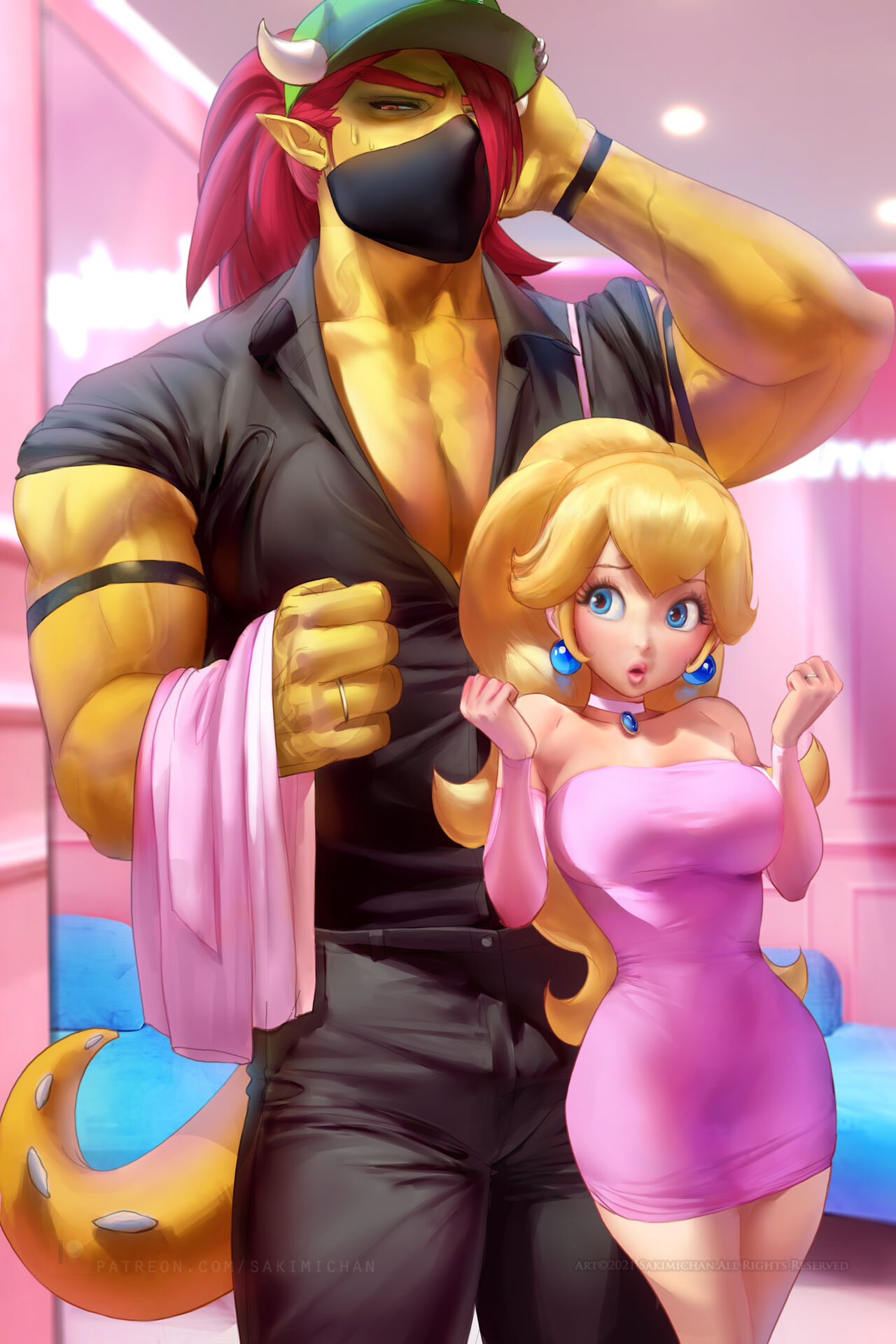 Princess Peach Dress Shopping page 11 full