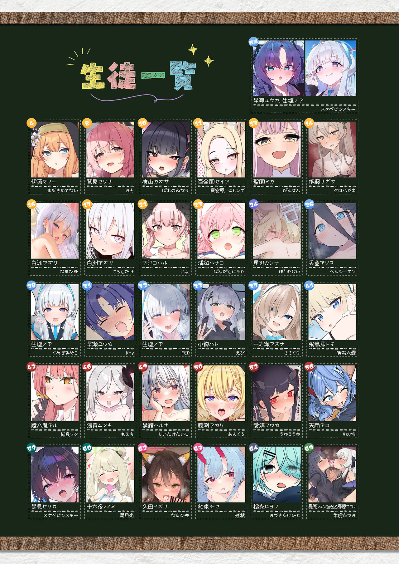 BluArch Koubi Goudou ~Risei to Honnou no Ambivalent~  | 블루아카 교미 합동지 ~이성과 본능의 Ambivalent~ page 2 full