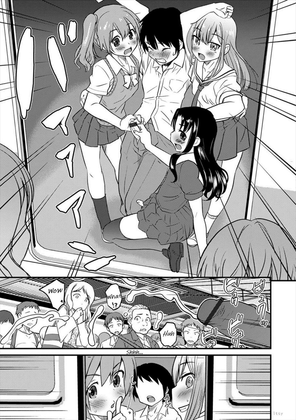 Otokonoko Senyou Sharyou Bromancecar 1&2 | The Carriage Designated for Ladyboys 1&2 page 11 full