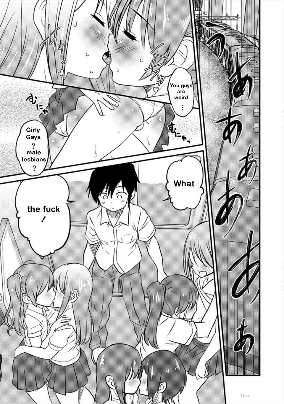 Otokonoko Senyou Sharyou Bromancecar 1&2 | The Carriage Designated for Ladyboys 1&2 page 5 full