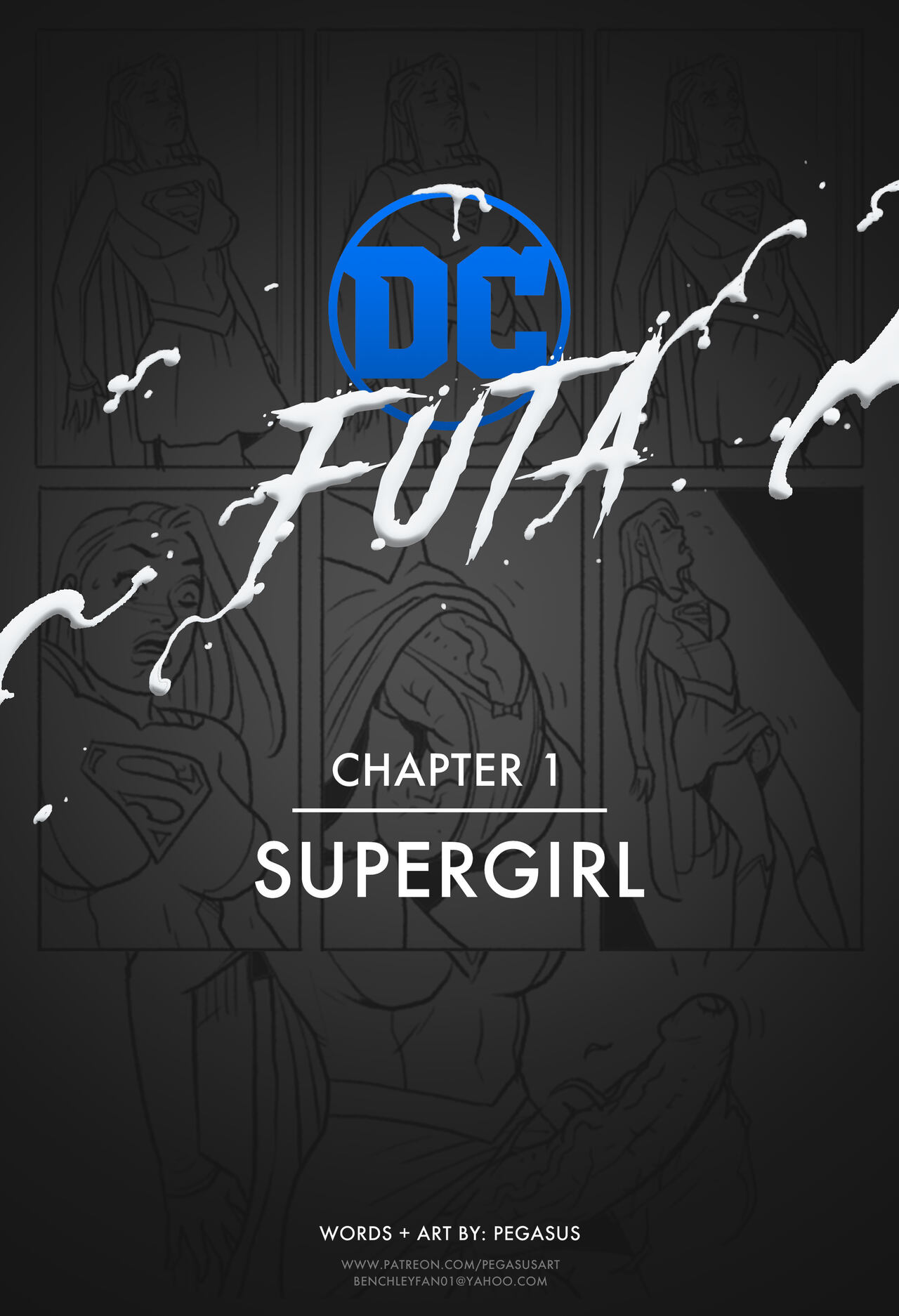 DC Futa - Chapter 1 - Supergirl page 1 full