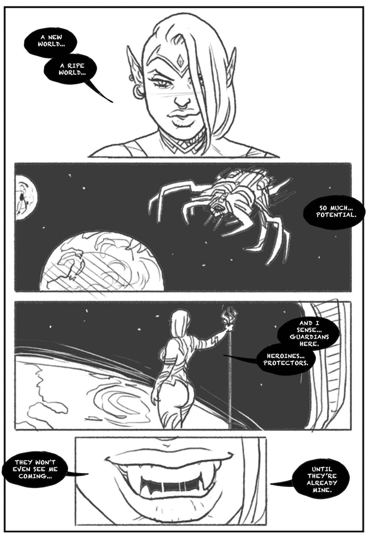 DC Futa - Chapter 1 - Supergirl page 2 full