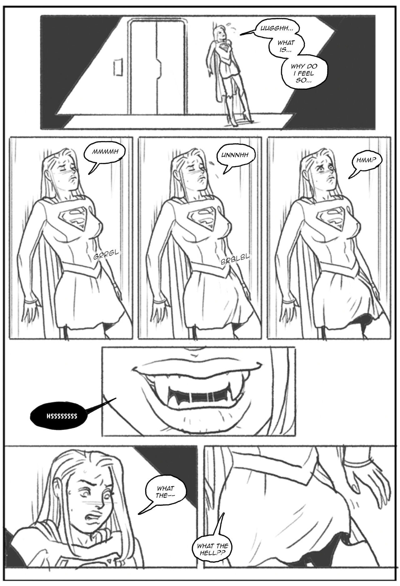 DC Futa - Chapter 1 - Supergirl page 8 full