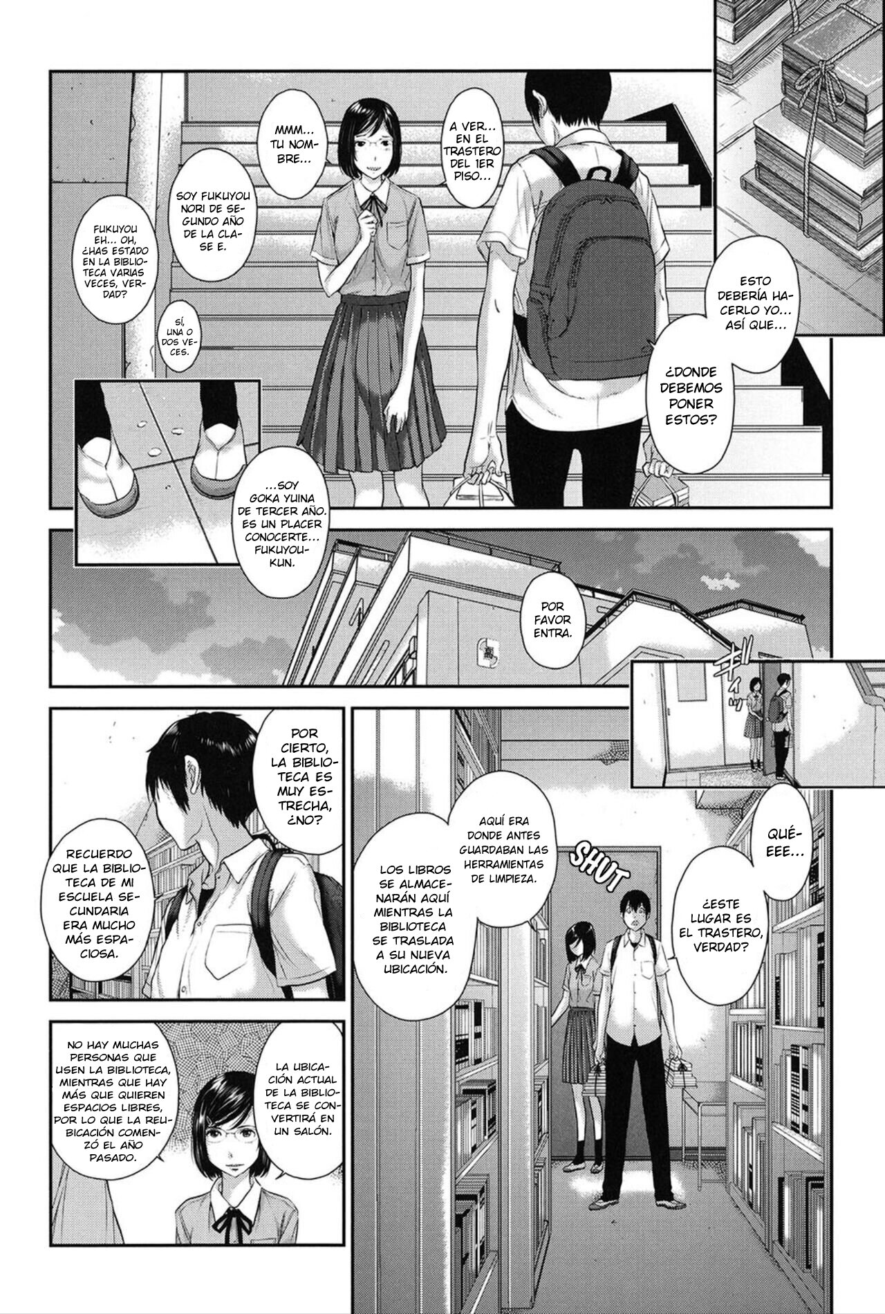Dainiku: Shiritsu Niho Gakuen Koutou Gakkou / Goka Yuina page 4 full