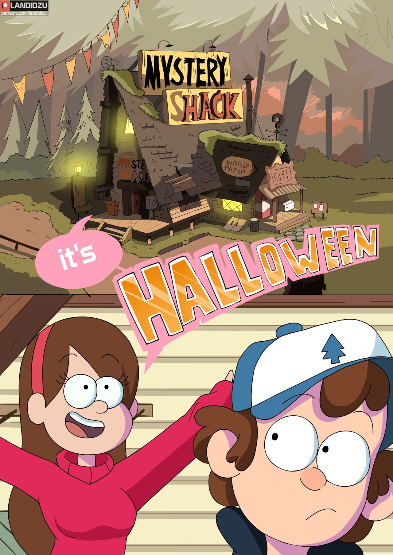 Gravity Falls - Trick or Treat - Page 2 - Comic Porn XXX