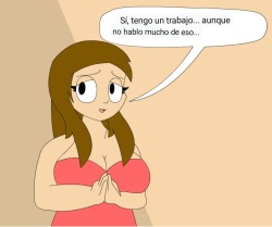 Diaper Waitress and rollerskates