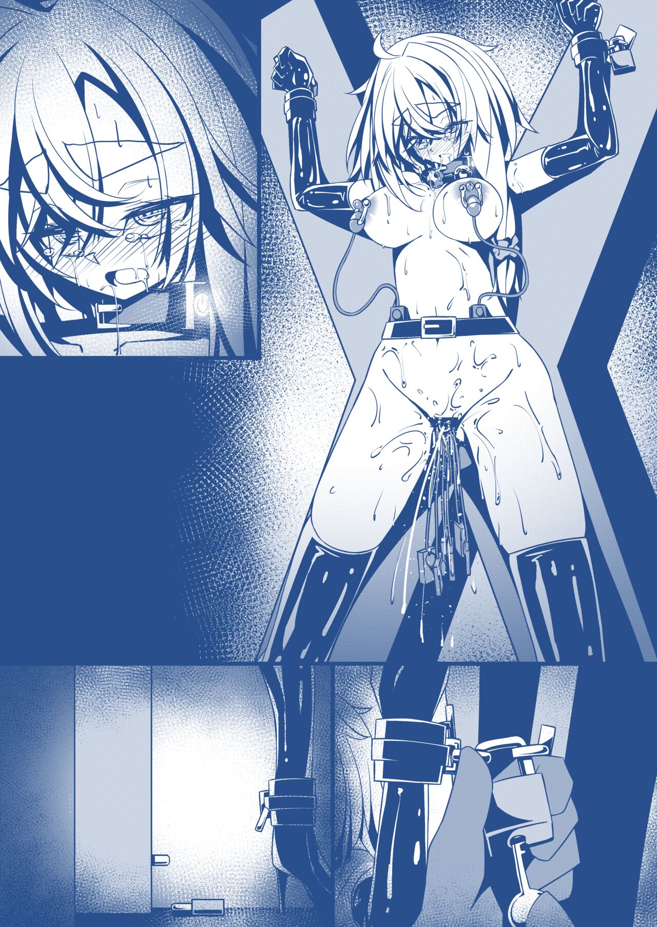SMラブホで調教される漫画：奴隷宣言編 page 9 full