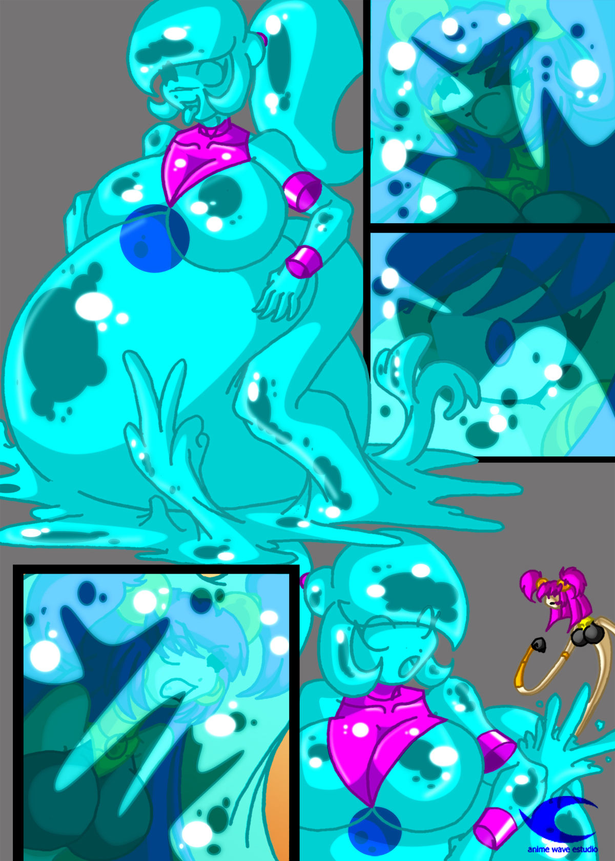 Isoulde in Action page 8 full