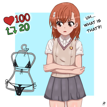 [nashdnash2007]Misaka Strip Gameo(Toaru Kagaku no Railgun) cover