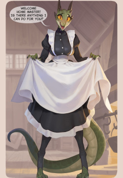 Argonian Maid Strip Game