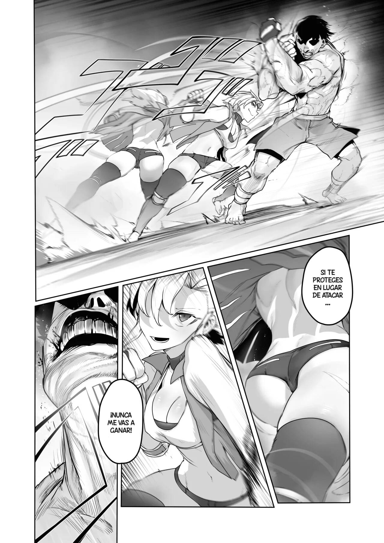 Kakutou Rape -Saikyou Shoujo Touka ga Okasareta Hi- page 11 full