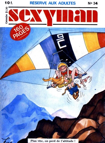 Sexyman N°34 - Une nuit folle, folle & Lady Love et le diamant du Roi d'Orient [French] cover