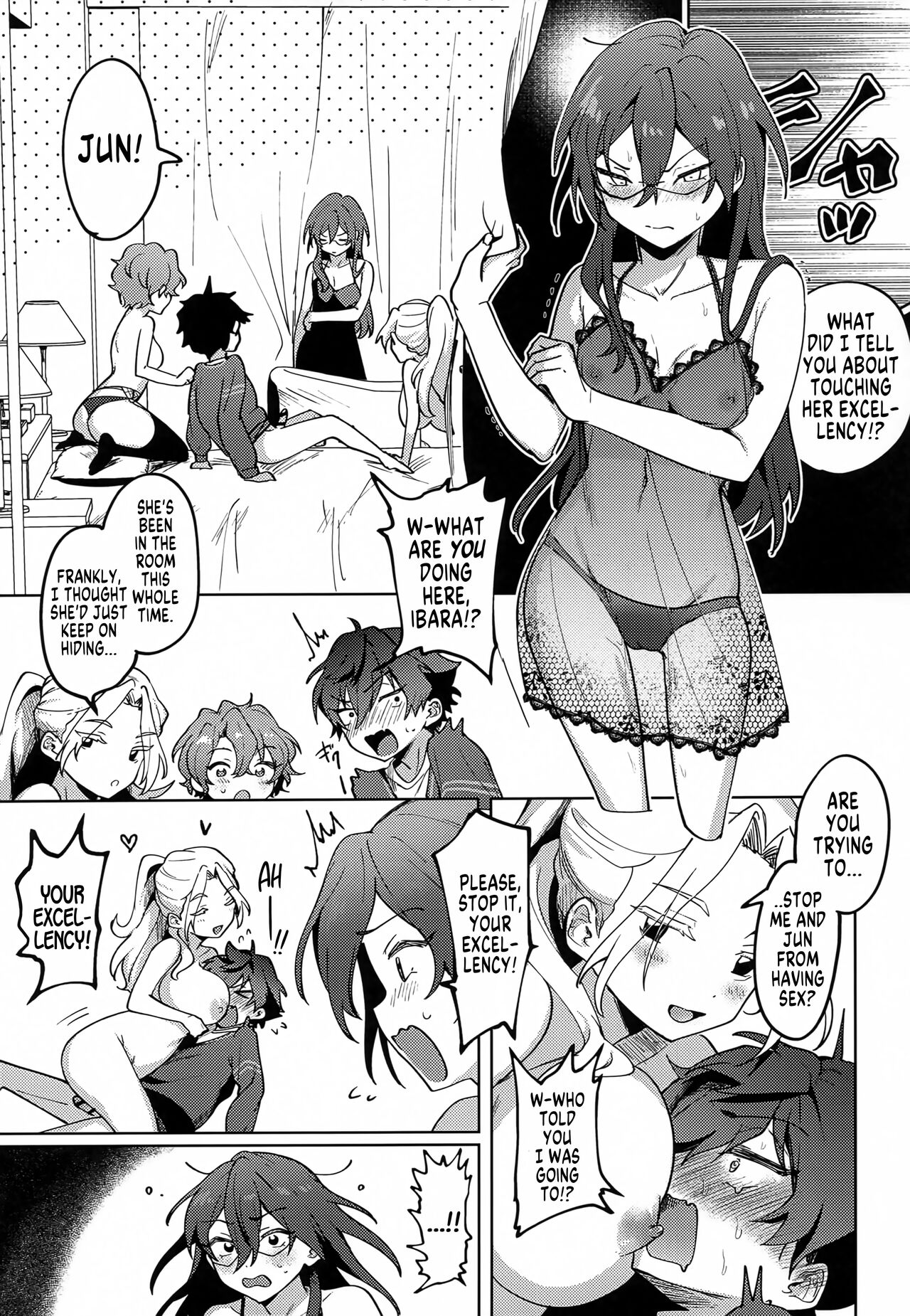 Jun Igai Nyota 1 | If Everyone Except Jun Was Turned Into a Girl Ch.1 page 12 full