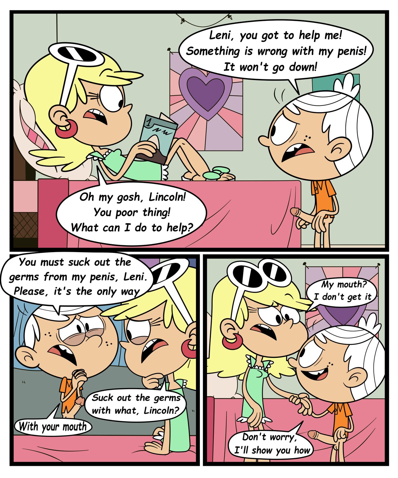 The Loud House Training Leni page 1 full