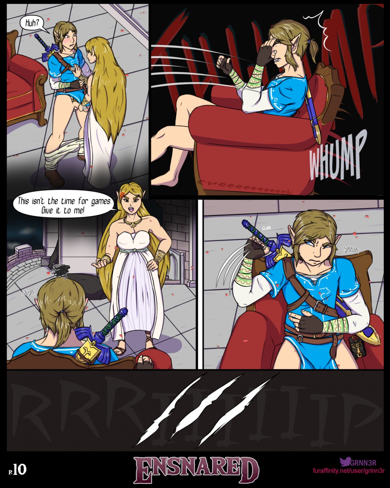 Ensnared page 11 full
