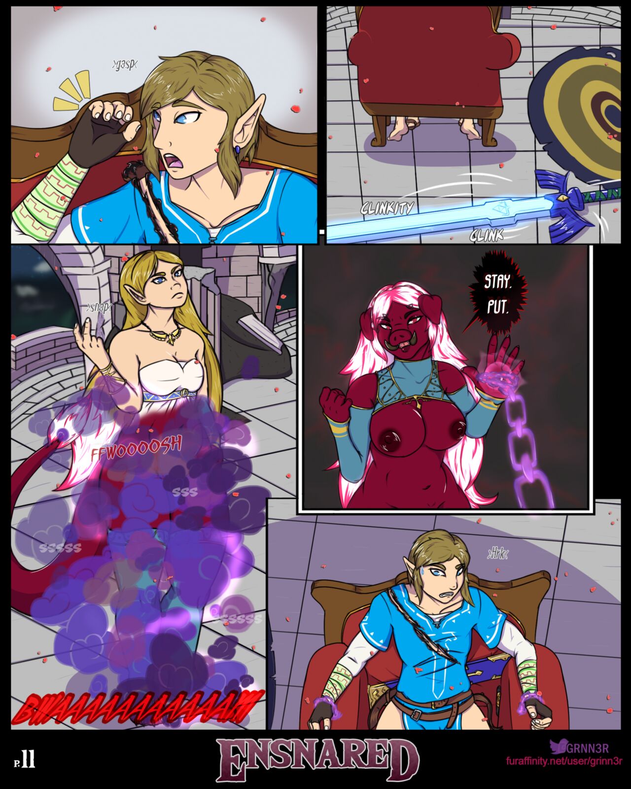 Ensnared page 12 full