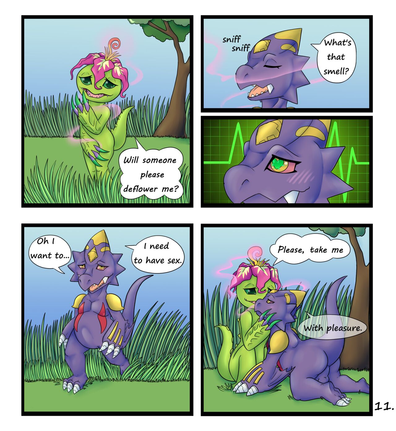 Chapter Zero: Monodramon's Chaos page 12 full