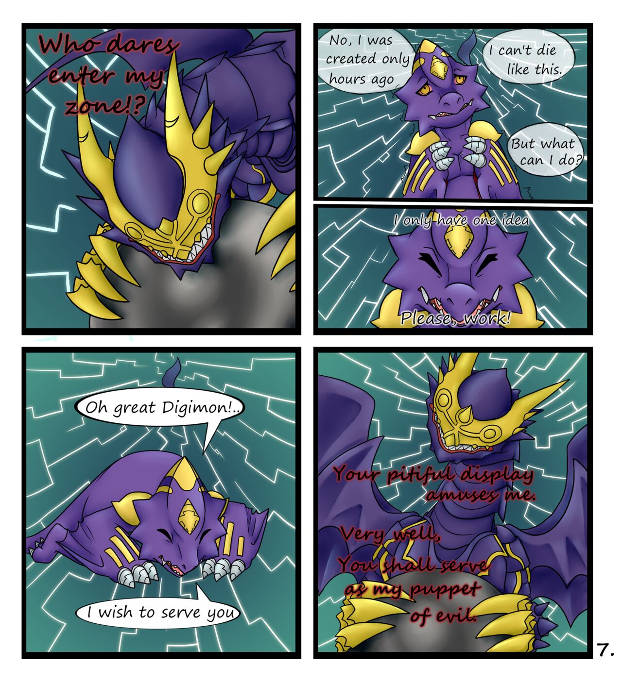 Chapter Zero: Monodramon's Chaos page 8 full
