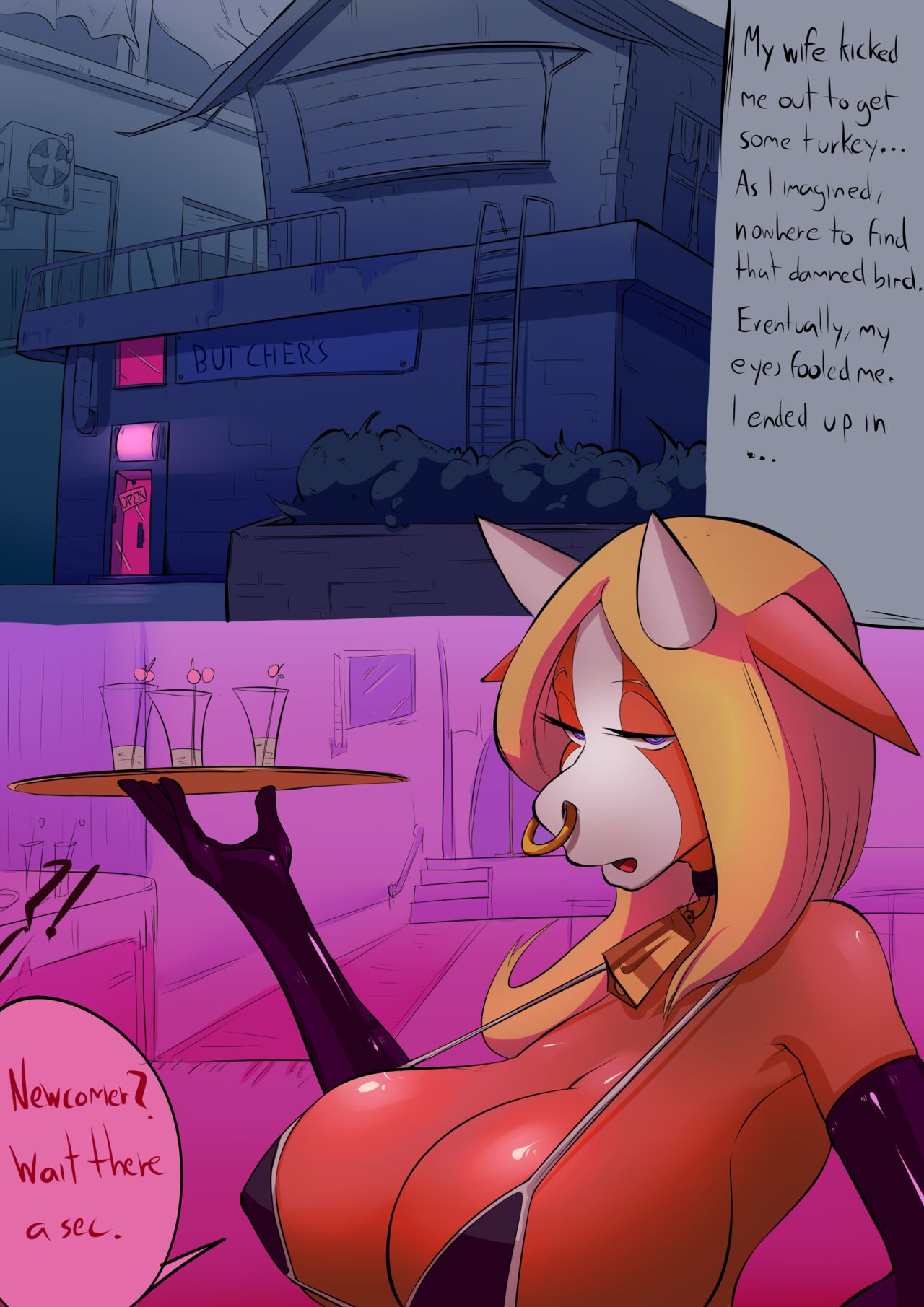 Butcher's page 1 full