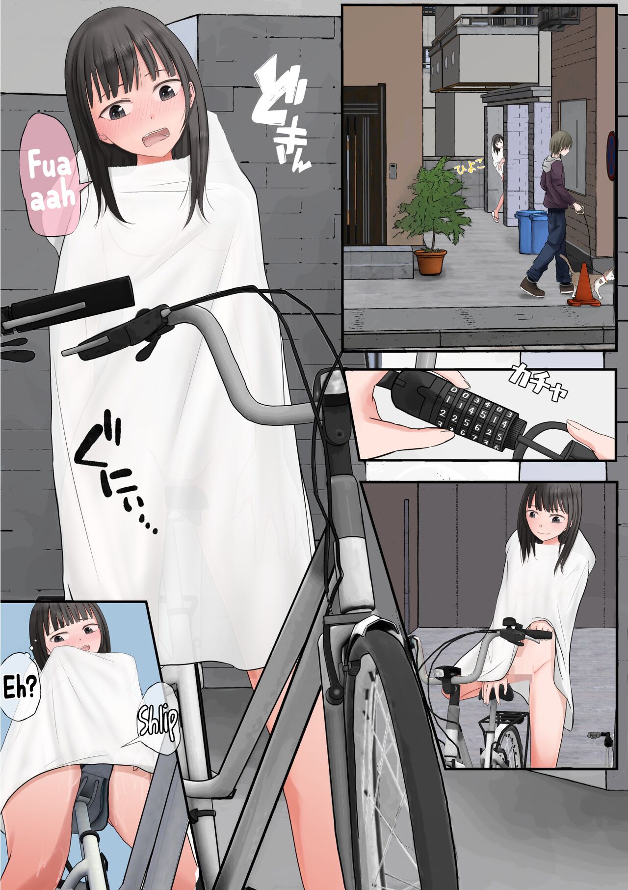 Halloween Roshutsu Shoujo | Halloween Exhibitionist Girl page 12 full