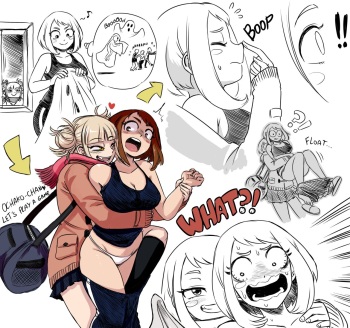 [Issa Castagno] Ochako & Toga - Halloween (Uraraka Ochako, Toga Himiko) [BNHA | MHA] cover