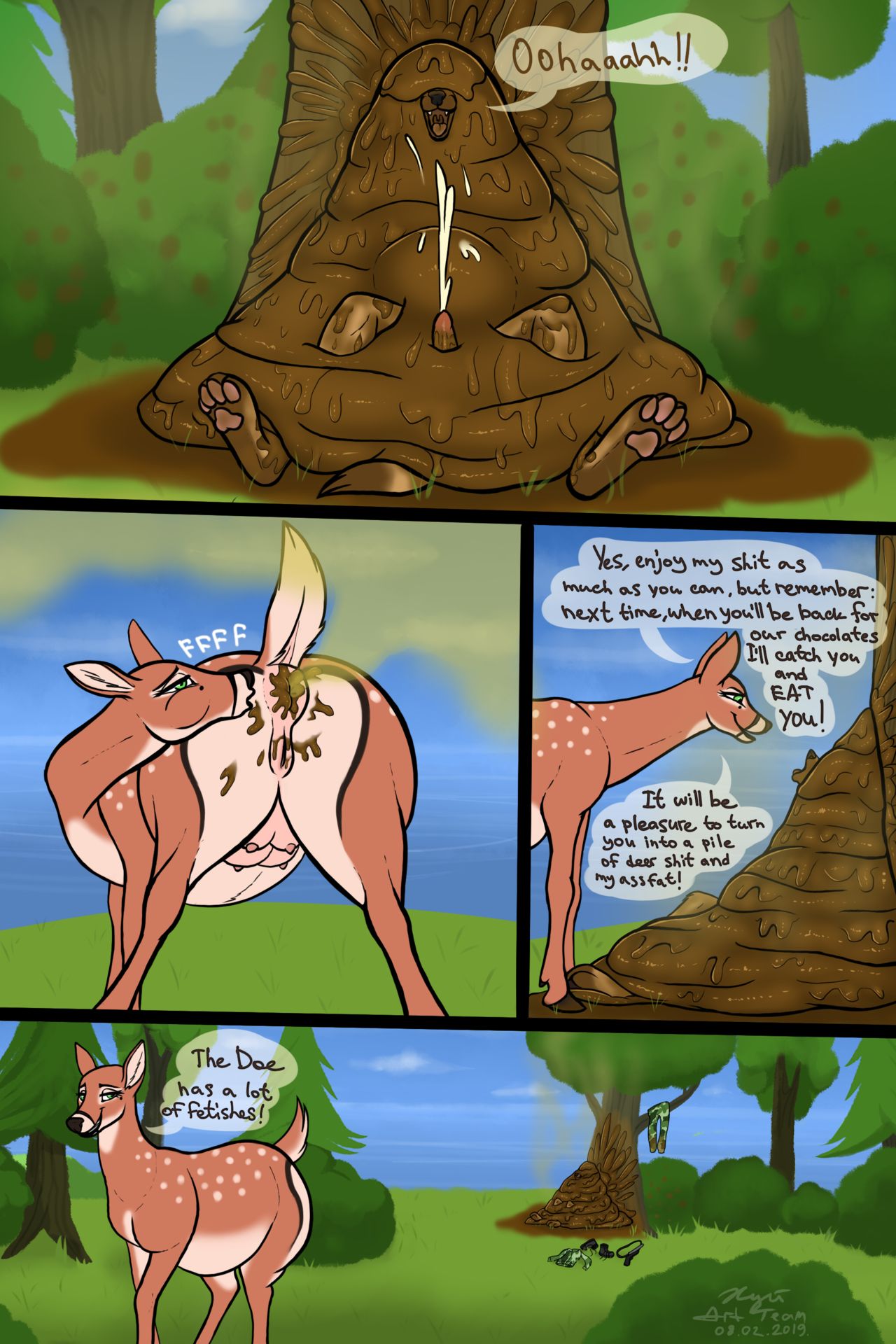 Hunter and Deers + Extras page 12 full