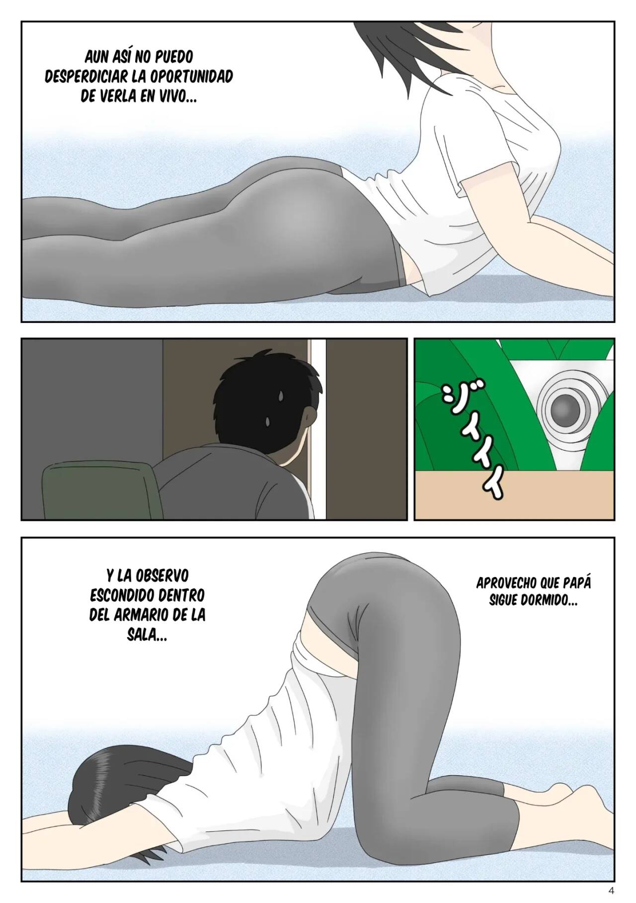 Onaneta Kaa-san | Mamá  es mi material para masturbación 01 page 4 full